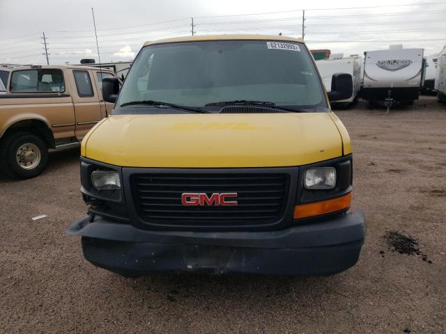 1GT2GUBA4A1901367 - 2010 GMC SAVANA G3500 YELLOW photo 5