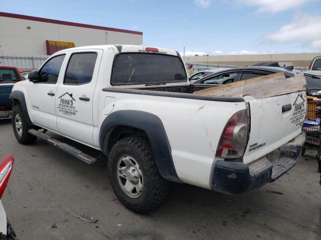 3TMJU62N59M081222 - 2009 TOYOTA TACOMA DOUBLE CAB PRERUNNER WHITE photo 2
