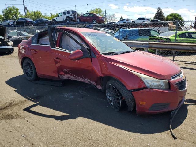 1G1PK5S93B7207552 - 2011 CHEVROLET CRUZE ECO RED photo 4