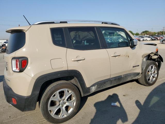 ZACCJBDTXFPC46535 - 2015 JEEP RENEGADE LIMITED TAN photo 3