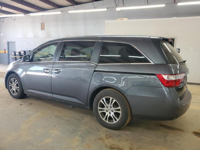 5FNRL5H65DB008512 - 2013 HONDA ODYSSEY EXL ნაცრისფერი ფოტო 2