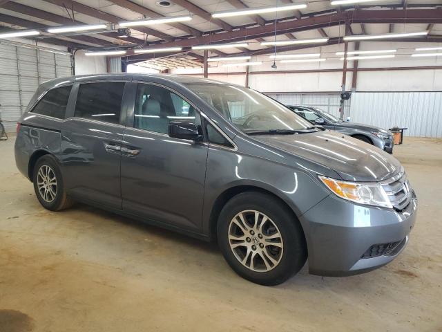 5FNRL5H65DB008512 - 2013 HONDA ODYSSEY EXL ნაცრისფერი ფოტო 4