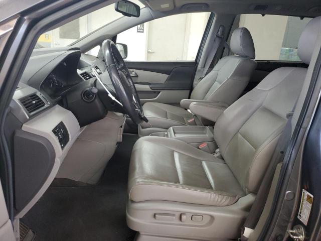 5FNRL5H65DB008512 - 2013 HONDA ODYSSEY EXL ნაცრისფერი ფოტო 7