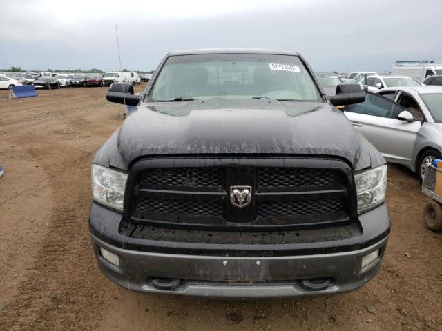 1C6RD7LT9CS297215 - 2012 DODGE RAM 1500 SLT BLACK photo 5