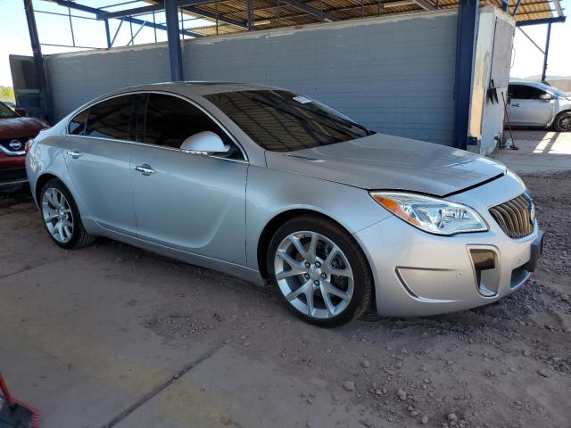 2G4GT5GX0E9283370 - 2014 BUICK REGAL GS SILVER photo 4