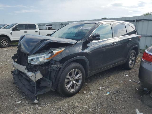 5TDKKRFH6FS051755 - 2015 TOYOTA HIGHLANDER XLE BLACK photo 1