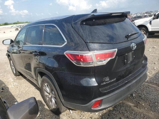5TDKKRFH6FS051755 - 2015 TOYOTA HIGHLANDER XLE BLACK photo 2