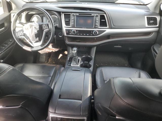 5TDKKRFH6FS051755 - 2015 TOYOTA HIGHLANDER XLE BLACK photo 8