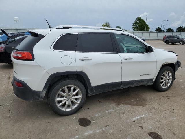 1C4PJMDS8EW231392 - 2014 JEEP CHEROKEE LIMITED WHITE photo 3