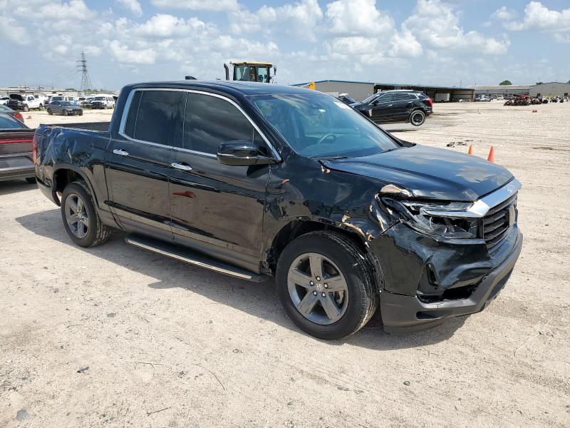 5FPYK3F7XNB002065 - 2022 HONDA RIDGELINE RTL შავი ფოტო 4