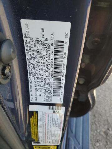 5TEJU62N36Z264455 - 2006 TOYOTA TACOMA DOUBLE CAB PRERUNNER BLUE photo 12