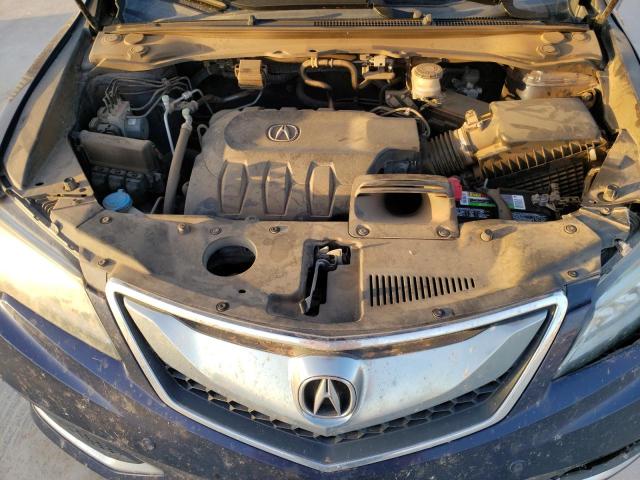 5J8TB4H74GL025185 - 2016 ACURA RDX ADVANCE BLUE photo 12