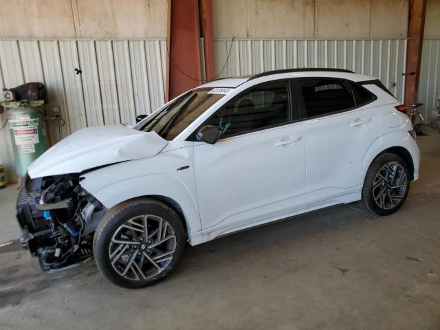 KM8K33A33PU042719 - 2023 HYUNDAI KONA N LIN SEL WHITE photo 1