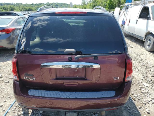 5GADT13S762202599 - 2006 BUICK RAINIER CXL BURGUNDY photo 6