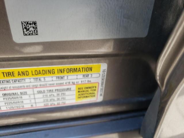 1G1ZE5E08AF322746 - 2010 CHEVROLET MALIBU LTZ ნაცრისფერი ფოტო 12