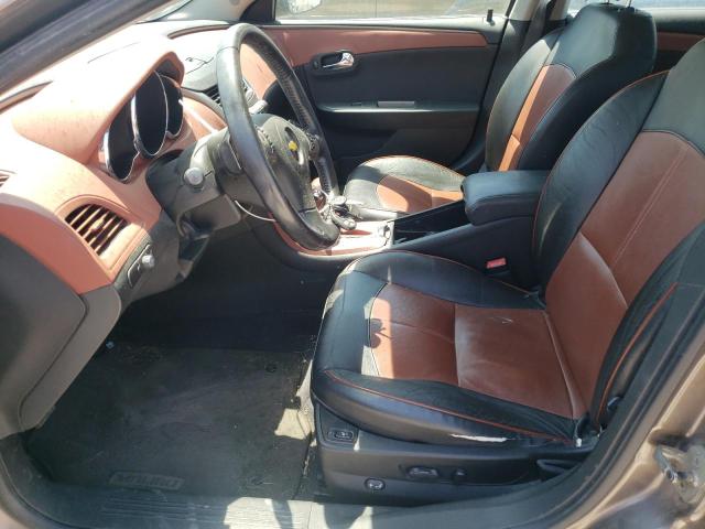 1G1ZE5E08AF322746 - 2010 CHEVROLET MALIBU LTZ ნაცრისფერი ფოტო 7