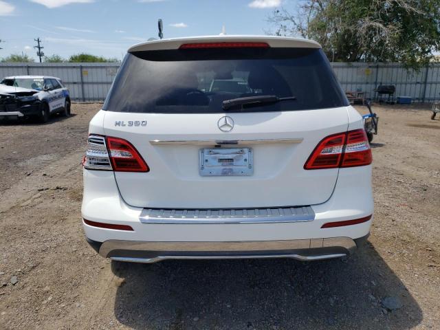 4JGDA5JB6FA537997 - 2015 MERCEDES-BENZ ML 350 WHITE photo 6