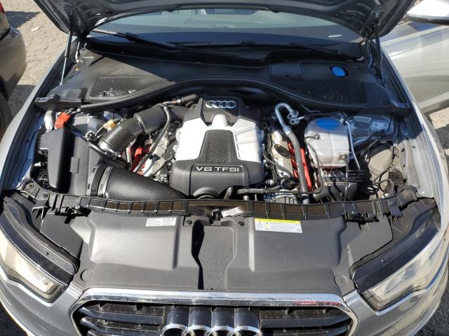WAUHGAFCXEN058873 - 2014 AUDI A6 PRESTIGE ვერცხლისფერი ფოტო 11
