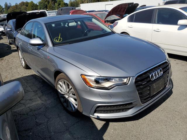 WAUHGAFCXEN058873 - 2014 AUDI A6 PRESTIGE ვერცხლისფერი ფოტო 4