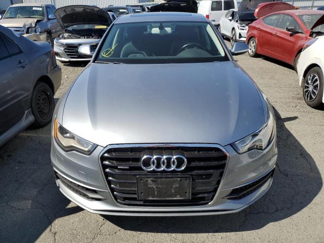WAUHGAFCXEN058873 - 2014 AUDI A6 PRESTIGE ვერცხლისფერი ფოტო 5