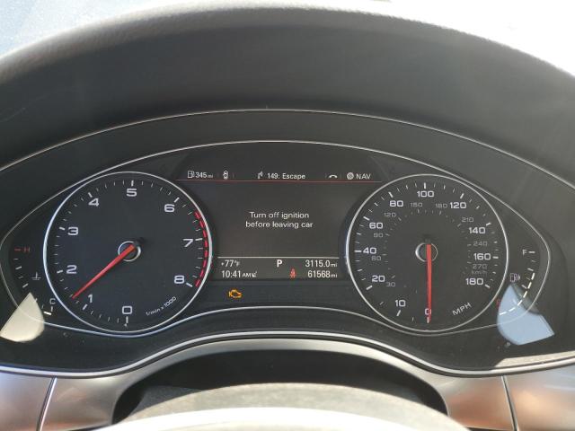 WAUHGAFCXEN058873 - 2014 AUDI A6 PRESTIGE ვერცხლისფერი ფოტო 9