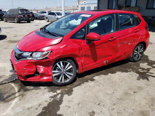 3HGGK5H89KM735691 - 2019 HONDA FIT EX RED photo 1