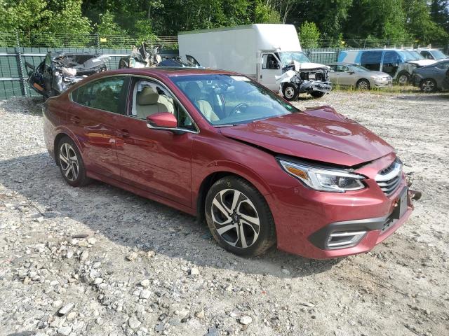 4S3BWAN64N3005704 - 2022 SUBARU LEGACY LIMITED RED photo 4