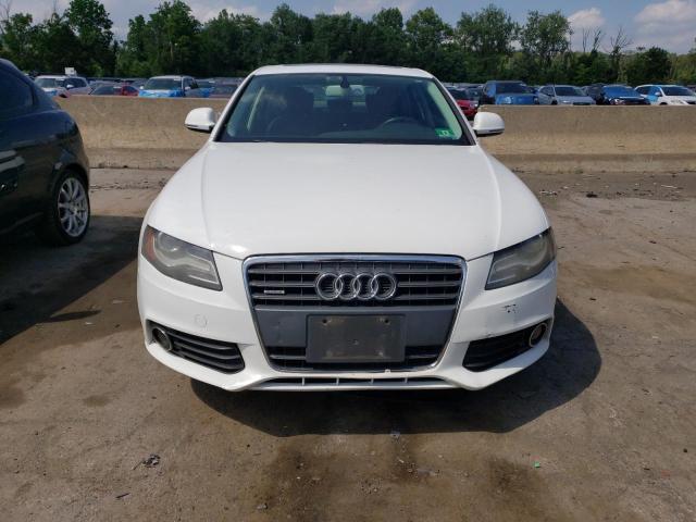 WAUSF78K89N022119 - 2009 AUDI A4 PREMIUM PLUS WHITE photo 5