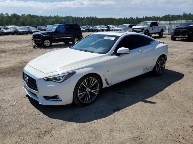 JN1EV7EK2JM341732 - 2018 INFINITI Q60 LUXE 300 WHITE photo 1