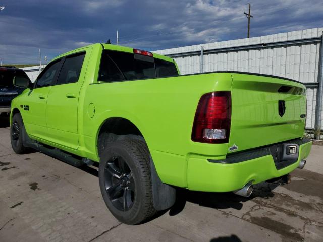 1C6RR7MT0HS778977 - 2017 RAM 1500 SPORT GREEN photo 2