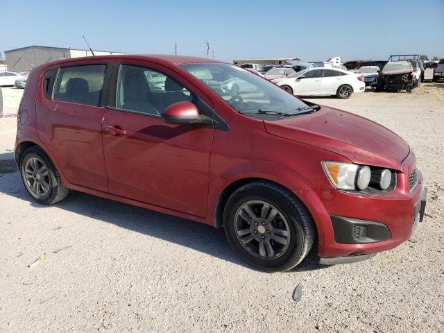 1G1JB6SH3C4119574 - 2012 CHEVROLET SONIC LS 红色 照片 4
