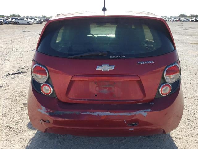 1G1JB6SH3C4119574 - 2012 CHEVROLET SONIC LS 红色 照片 6