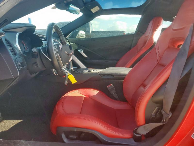 1G1YB2D75G5104618 - 2016 CHEVROLET CORVETTE STINGRAY 1LT RED photo 7