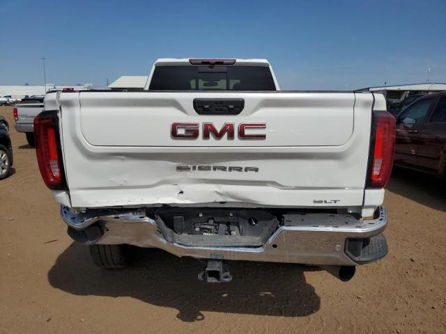 1GT49UEY5MF183167 - 2021 GMC SIERRA K3500 SLT WHITE photo 6