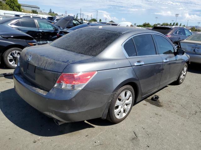 1HGCP3F84AA016674 - 2010 HONDA ACCORD EXL BLUE photo 3