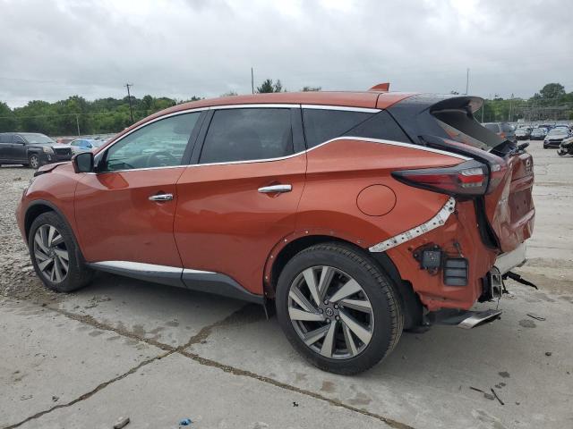 5N1AZ2CSXMC137370 - 2021 NISSAN MURANO SL ORANGE photo 2