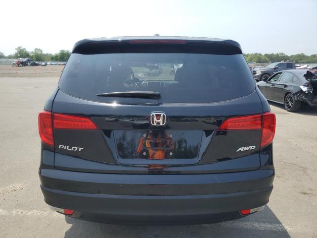 5FNYF6H34JB049403 - 2018 HONDA PILOT EX შავი ფოტო 6