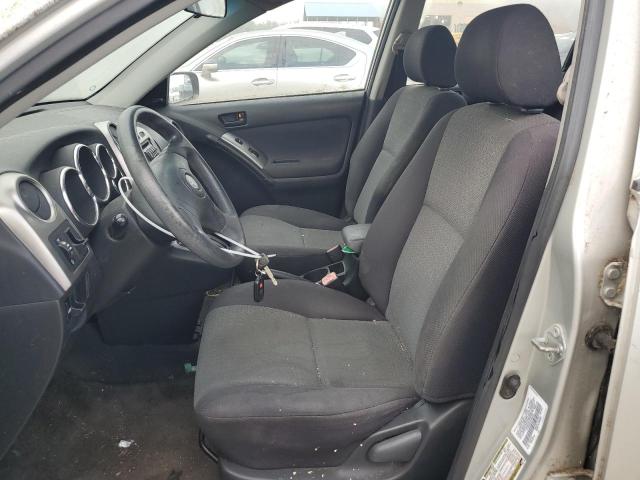 2T1KR32E24C236086 - 2004 TOYOTA MATRIX XR SILVER photo 7