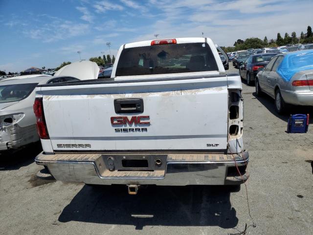 3GTU2VEC1EG228278 - 2014 GMC SIERRA K1500 SLT WHITE photo 6