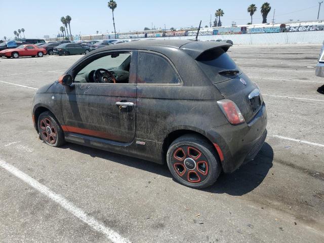 3C3CFFGE4FT685359 - 2015 FIAT 500 ELECTRIC BLACK photo 2