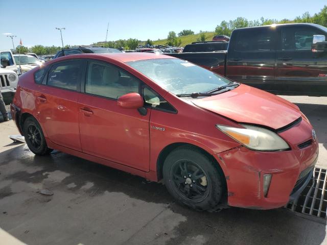 JTDKN3DU2D1643314 - 2013 TOYOTA PRIUS RED photo 4