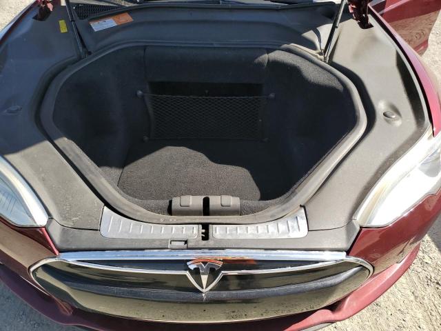 5YJSA1DP1CFS00572 - 2012 TESLA MODEL S 勃艮第红 照片 11