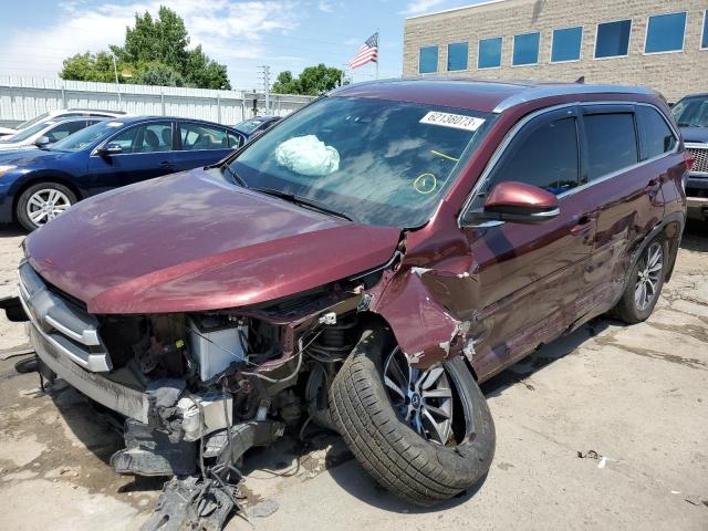 2017 TOYOTA HIGHLANDER SE, 