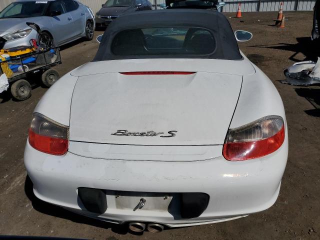 WP0CB29873U661081 - 2003 PORSCHE BOXSTER S WHITE photo 6