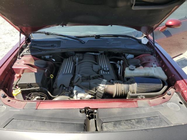 2C3CDZFJ7KH521094 - 2019 DODGE CHALLENGER R/T SCAT PACK BURGUNDY photo 11