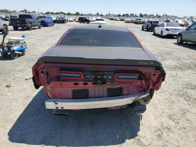 2C3CDZFJ7KH521094 - 2019 DODGE CHALLENGER R/T SCAT PACK BURGUNDY photo 6