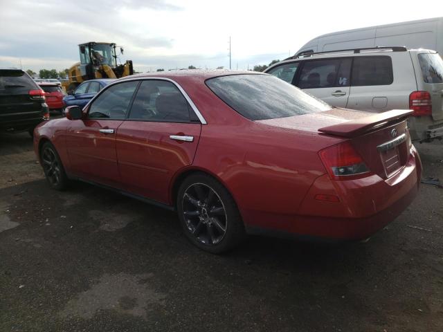 JNKAY41E23M000463 - 2003 INFINITI M45 MAROON photo 2