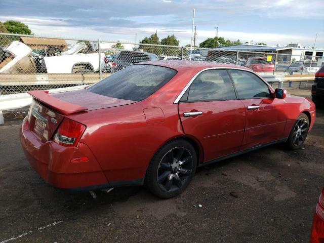 JNKAY41E23M000463 - 2003 INFINITI M45 MAROON photo 3