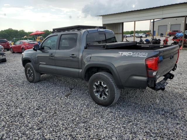3TMCZ5AN0KM276298 - 2019 TOYOTA TACOMA DOUBLE CAB Szary zdjęcie 2