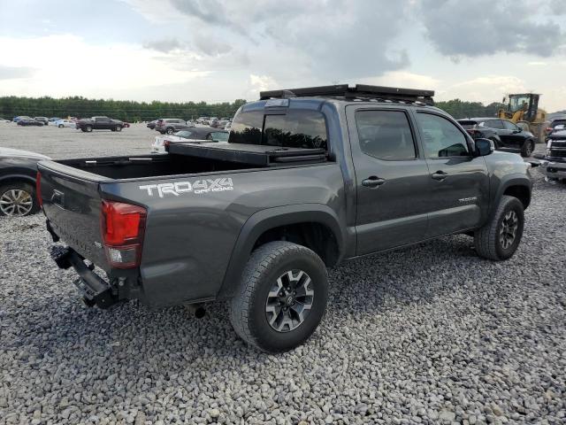 3TMCZ5AN0KM276298 - 2019 TOYOTA TACOMA DOUBLE CAB Szary zdjęcie 3